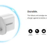 ROCKROSE φορτιστής τοίχου για πρίζα UK Casa A2, 2x USB, 2.4A 12W, λευκός