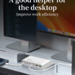 LDNIO σταθμός φόρτισης Q605, 3x USB-C & 3x USB, 120W, PD/QC, μαύρος