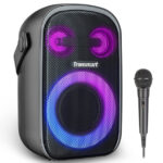 TRONSMART φορητό ηχείο Halo 110 με μικρόφωνο, 60W, 12000mAh, LED, μαύρο