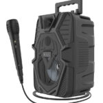 CELEBRAT φορητό ηχείο OS-06 με μικρόφωνο, 5W, 1200mAh, Bluetooth, μαύρο