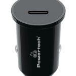 POWERTECH φορτιστής αυτοκινήτου PT-1146, USB-C, 20W PD, μαύρος