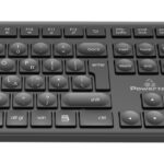 POWERTECH set ποντίκι & πληκτρολόγιο PT-1151, ασύρματο, 1600dpi, μαύρο
