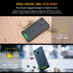 OUKITEL smartphone WP32, 6", 4/128GB, IP68/IP69K, 6300mAh, μαύρο