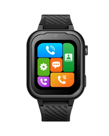 INTIME GPS smartwatch gia paidia IT-061,1.85 , kamera, 4G, IPX7, mavro