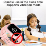 INTIME GPS smartwatch για παιδιά IT-063, 1.85", κάμερα, 4G, IPX7, ροζ