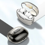 LDNIO earphones με θήκη φόρτισης T02, True Wireless, HiFi, λευκά