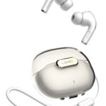 LDNIO earphones με θήκη φόρτισης T02, True Wireless, HiFi, λευκά