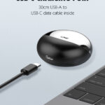 LDNIO earphones με θήκη φόρτισης T01, True Wireless, HiFi, μαύρα