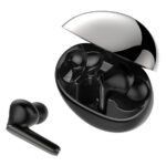LDNIO earphones με θήκη φόρτισης T01, True Wireless, HiFi, μαύρα