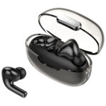 LDNIO earphones με θήκη φόρτισης T02, True Wireless, HiFi, μαύρα