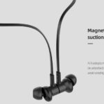 CELEBRAT earphones A19 με μαγνήτη, Bluetooth 5.0, 10mm, μαύρα