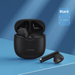 USAMS earphones IA04 με θήκη φόρτισης, True Wireless, μαύρα