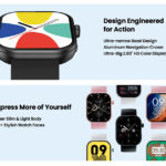 ZEBLAZE smartwatch Btalk Plus, heart rate, 2.03" IPS, IP68, μαύρο