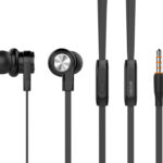 CELEBRAT earphones με μικρόφωνο D9, 10mm, 3.5mm, 1.2m, μαύρα