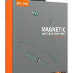 YISON earphones E20, με μαγνήτη, Bluetooth 5.2, 12mm, πράσινα