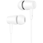 CELEBRAT earphones G13 με μικρόφωνο, 10mm, 3.5mm, 1.2m, λευκό