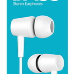 CELEBRAT earphones G13 με μικρόφωνο, 10mm, 3.5mm, 1.2m, λευκό