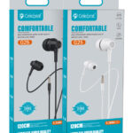 CELEBRAT earphones με μικρόφωνο G25, 3.5mm, 1.2m, μαύρα