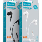 CELEBRAT earphones με μικρόφωνο G26, 3.5mm, 1.2m, μαύρα