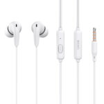 CELEBRAT earphones με μικρόφωνο G26, 3.5mm, 1.2m, λευκά
