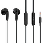 CELEBRAT earphones με μικρόφωνο G27, 3.5mm, 1.2m, μαύρα