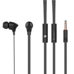 CELEBRAT Earphones με μικρόφωνο G3, on/off, 10mm, 3.5mm, 1.2m, μαύρα