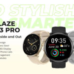 ZEBLAZE smartwatch GTR 3 Pro, heart rate, 1.43" AMOLED, IP68, μαύρο