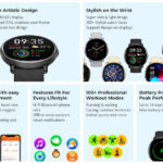 ZEBLAZE smartwatch GTR 3 Pro, heart rate, 1.43" AMOLED, IP68, μαύρο