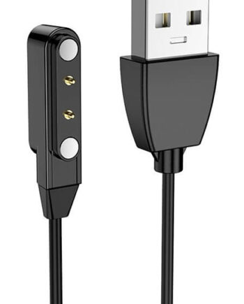 ZEBLAZE USB καλώδιο φόρτισης για smartwatch GTR 3 Pro, 60cm, μαύρο
