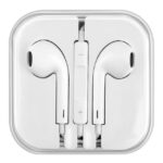 USAMS earphones με μικρόφωνο EP-22, 3.5mm, 14mm, 1.2m, λευκά1