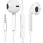 USAMS earphones με μικρόφωνο EP-22, 3.5mm, 14mm, 1.2m, λευκά1