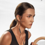 USAMS earphones με μικρόφωνο US-SJ482, Type-C, 10mm, 1.2m, πράσινα