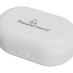 POWERTECH ακουστικό βαρηκοΐας PT-1095 με θήκη, επαναφορτιζόμενο, μπεζ