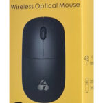 POWERTECH ασύρματο ποντίκι PT-1183, USB δέκτης, 1000DPI, μαύρο