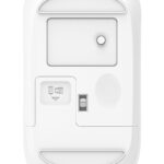 POWERTECH ασύρματο ποντίκι PT-1184, USB δέκτης, 1000DPI, λευκό