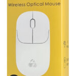 POWERTECH ασύρματο ποντίκι PT-1184, USB δέκτης, 1000DPI, λευκό