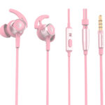 SADES gaming earphones Wings 20, 12mm, 3.5mm, 1.2m, ροζ