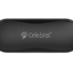 CELEBRAT earphones με θήκη φόρτισης W29, Open Wearable Stereo, μαύρα