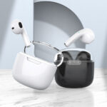CELEBRAT earphones με θήκη φόρτισης W52, True Wireless, μαύρα