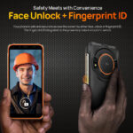 ULEFONE smartphone Power Armor 16S, 5.93", ηχείο 3.5W, 8/128GB, μαύρο