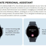 ZEBLAZE smartwatch Btalk 3 Pro, heart rate, 1.43" AMOLED, γκρι
