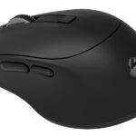 POWERTECH ασύρματο ποντίκι PT-1164, 2.4GHz & Bluetooth, 1600DPI, μαύρο