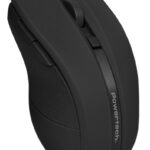 POWERTECH ασύρματο ποντίκι PT-1166, USB δέκτης, 1600DPI, μαύρο