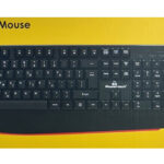 POWERTECH set ποντίκι & πληκτρολόγιο PT-1167, 2.4GHz & Bluetooth, μαύρο