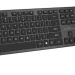 POWERTECH set ποντίκι & πληκτρολόγιο PT-1189, ασύρματο, 1600DPI, μαύρο