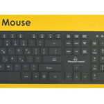 POWERTECH set ποντίκι & πληκτρολόγιο PT-1189, ασύρματο, 1600DPI, μαύρο