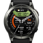 ZEBLAZE smartwatch Stratos 3 Pro, heart rate, 1.43" AMOLED, GPS, μαύρο
