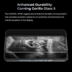 OUKITEL smartphone WP35 5G, 6.6", 8/256GB, IP68/IP69K, 11000mAh, γκρι