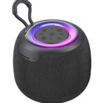 USAMS φορητό ηχείο US-YX014, 10W, Bluetooth, 1200mAh, μαύρο
