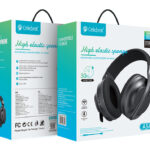 CELEBRAT headphones A34, ασύρματα & ενσύρματα, 40mm, 300mAh, μαύρα